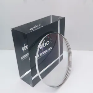 WDO 1.59 PC lente única visão Fotocromático SHMC lente fotocromático vidro preço lentes para óculos kacamata fotocromático