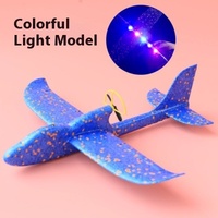 Vente directe d'usine, avion de chasse à propulsion électrique USB en mousse, jouets planeurs, vente en gros