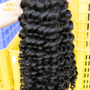 Lớp Biểu Bì Phù Hợp Liệu Trinh Nữ Tinh Khiết Brazil <span class=keywords><strong>Bouncy</strong></span> Curl Dệt Sợi Tóc Người, Sao Đen Tóc Dệt, Brazil Lily Dệt Tóc Con Người - Product Image 4