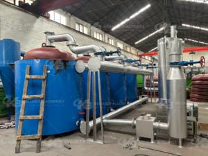 เตาเผาถ่านแบบพกพาสำหรับแปรรูปกะลามะพร้าว ฟาง และไม้ - Product Image 6