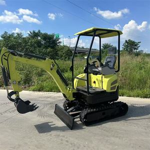 พลั่วไฮดรอลิกขุดขนาดเล็กสำหรับใช้ในครัวเรือนสอดคล้องกับมาตรฐานการปล่อยพลังงานและเสียงรบกวน - Product Image 6