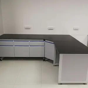 Modern School Computer Lab Furniture Chemistry Lab Table C Frame Lab Furniture