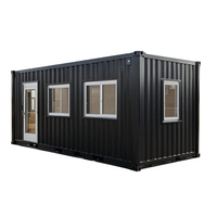 Maison préfabriquée de luxe de 20 pieds, maison conteneur extensible, cabane portable, maisons modulaires, maison conteneur pliable