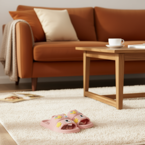 Zapatillas de dibujos animados Breslin, zapatillas de casa antideslizantes EVA con punta abierta para mujeres y hombres, todas las estaciones, colores mezclados, talla 36 a 41 - Product Image 2