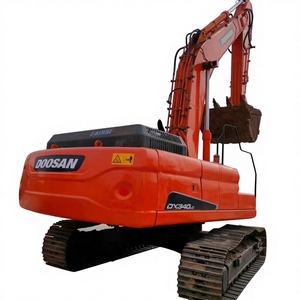 Excavadora de cadenas usada DOOSAN DX340LC, modelo 2023, buena calidad, motor, bomba de engranajes, estabilidad hidráulica, envío a todo el mundo - Product Image 1