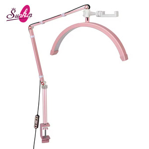 Lampe à ongles demi-lune pour salon bras réglable et <span class=keywords><strong>pince</strong></span> éclairage LED lumineux pour manucure Nail Art - Product Image 3