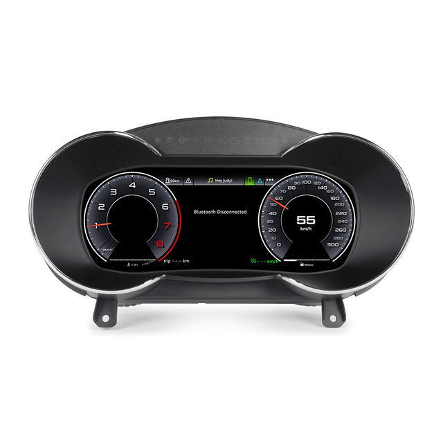 Digital LCD Odometer Speedometer for Audi TT 2008-2014 Virtual Cockpit Instrument Cluster Dashboard CarPlay Cockpit Meter