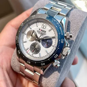 2023 Hot Sale Orologio uomo Luxury Wrist Watch Tricolor Design Date Week Automatic Mechanical moissanite Watch