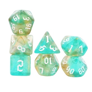 Vôi 16Mm Đa Diện RPG Tùy Chỉnh Long Lanh Acrylic Xúc Xắc Cho Dungeons & Dragons - Product Image 1