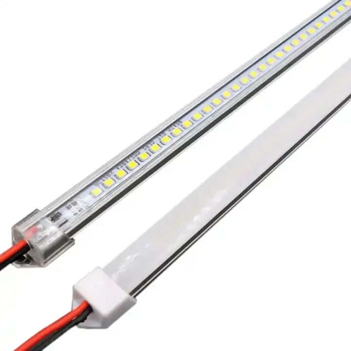 แถบไฟ LED 220V ความสว่างสูง SMD 2835สูง0.5ม. 1ม. 1.2ม. 72หลอด LED 144LED ชนิดแข็ง220V 220V