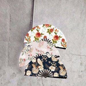 Éventail en bambou noir de Kung Fu, grande taille, pliable, peint à la main, naturel, fait main, thème musical pour Halloween et Nouvel An, vente en gros - Product Image 3