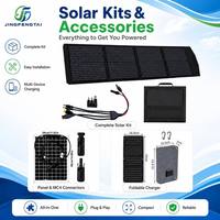 JFT Hocheffizientes 22,1% Monokristallines 30W 6V Faltbares Solarladegerät IP67 Wasserdichtes Tragbares Panel