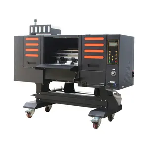 Impresora pequeña DTF A3 de 30cm, máquina de tinta de película PET, DTF, A3, con máquina de pulverización, 6 colores, nueva