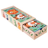 Jouets éducatifs OEM, cartes cognitives pour enfants, apprentissage de l'alphabet et des nombres avec emballage en boîte rigide