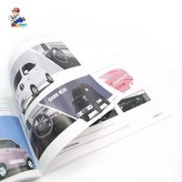 Brochure personnalisée 2027 avec reliure piquée à cheval, impression couleur sur papier kraft avec impression offset
