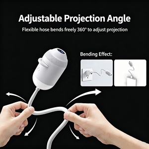 Flexible Gooseneck USB Starry Sky Projector Night <b>Light</b> Multiple Pattern Films Romantic Atmosphere <b>Light</b> Home Party Decoration - Product Image 4