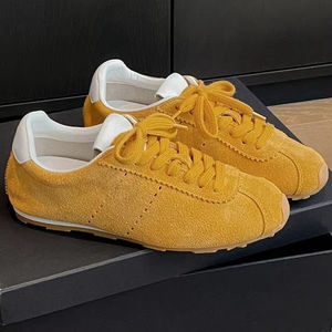 Zapatillas Deportivas de Alta Calidad MIUs Originales de Lujo Retro Casuales con Cordones Multiusos de Color Puro Cómodas para Correr - Product Image 3