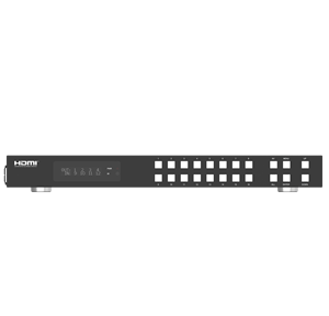 Commutateur matriciel <span class=keywords><strong>HDMI</strong></span> 4K60Hz 16x16, <span class=keywords><strong>HDMI</strong></span> 2.0 18 Gbps, fonction <span class=keywords><strong>ARC</strong></span> avec contrôle IR RS232 TCP IP Web GUI, séparateur audio, multiviewer - Product Image 2