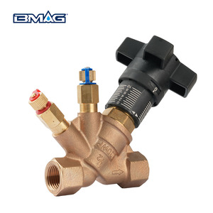 BMAG <strong>HVAC</strong> System Double Regulating Balance <strong>Flow</strong> <strong>Meter</strong> Valve Manual C83600 Bronze Balancing Valves - Product Image 6
