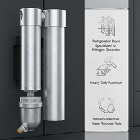 Générateur d'azote à haut débit de gaz N2 avec sécheur d'air, pureté 99,999 %, pour machine de soudage laser pour la soudure des métaux