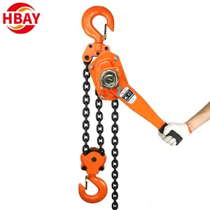 Heavy Duty Lifting Chain Pull Lever Block Hand Hoist Manual Mechanical Rigging 1T 3T 6T