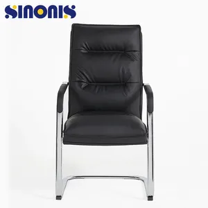 Sinonis Metal frame executive leather meeting office chair visit chairs