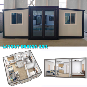 Casas Prefabricadas Modulares Sinoy de 20 pies/40 pies, Estilo de Lujo <span class=keywords><strong>para</strong></span> <span class=keywords><strong>Personas</strong></span> <span class=keywords><strong>Mayores</strong></span>, Casa Contenedor Expandible Prefabricada - Product Image 5