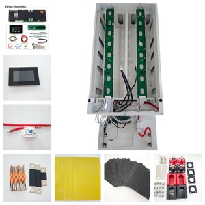 Boîtier vide BSY pour kit DIY 16S 200A BMS/JK 15KWH 51.2V/48V, boîte de batterie au lithium LiFePO4 en métal empilable avec écran 4.3 pouces 300Ah, garantie 1 an - Product Image 4