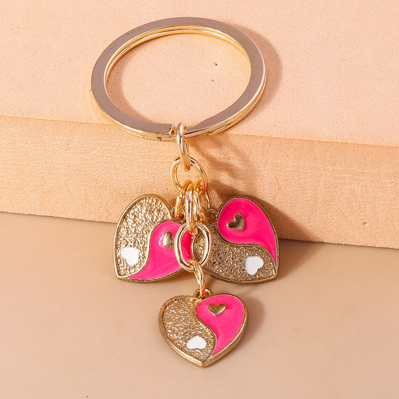 Cuore Tai Chi rosso rosato vivace