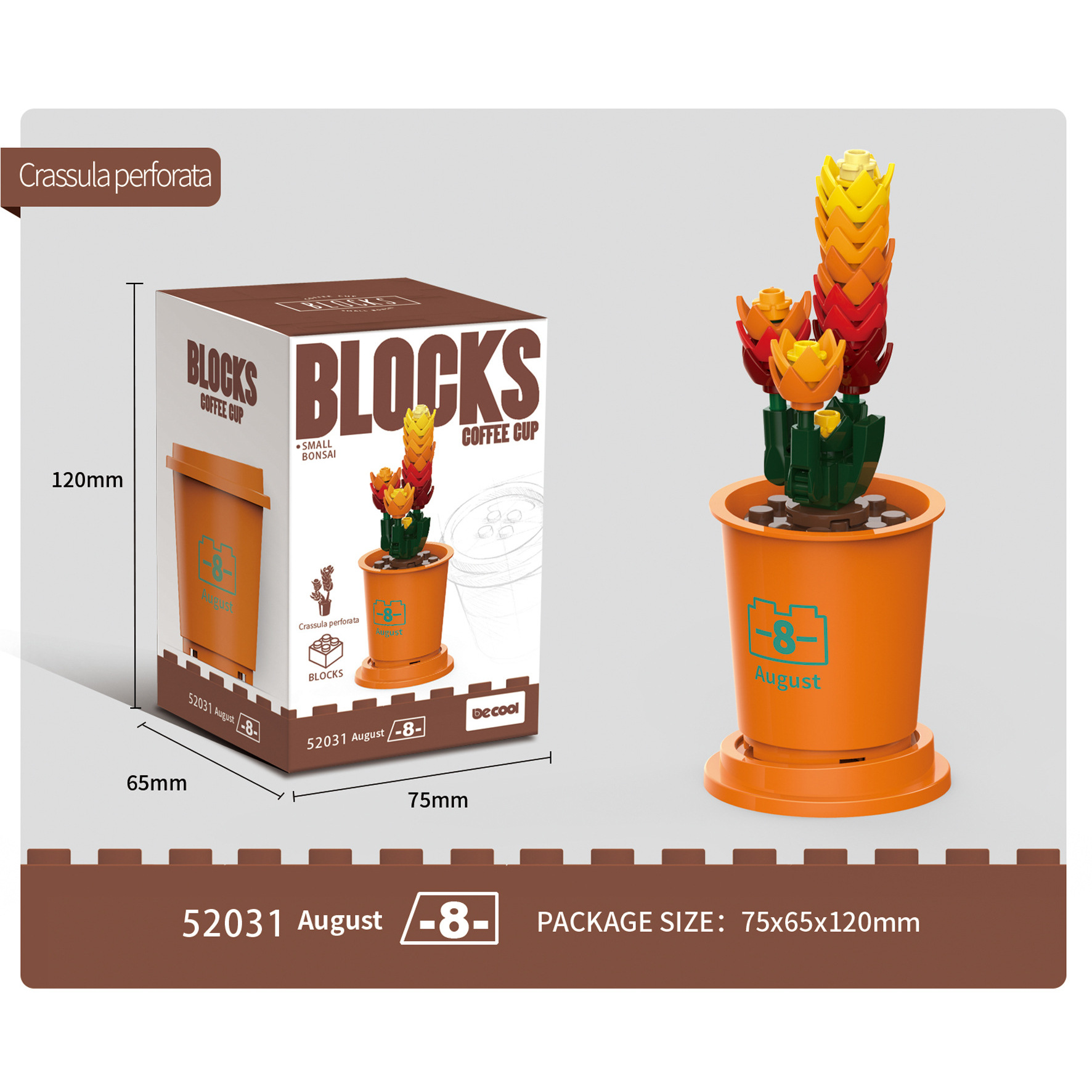 Diku 52031-8 Coffee Cup Miniature Plant