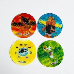 Promoción de la empresa de alimentos Tarjetas de tazo holográficas de plástico 3D Tarjeta de rompecabezas 3D de Tazo de grado alimenticio personalizada Tarjeta de Tazo Pp - Product Image 2