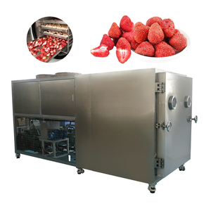 Lyophilisateur industriel automatique sous vide, machine de séchage par congélation, capacité 50-500 kg, traitement alimentaire, pompe en acier inoxydable SUS304 - Product Image 2