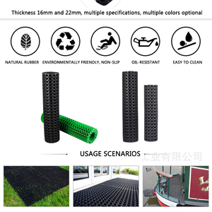 แผ่นยางรองพื้นป้องกันความเหนื่อยล้าแบบทันสมัยพร้อมรูล็อกดีไซน์รูรับแสงขนาดใหญ่สำหรับใช้ในครัว - Product Image 5