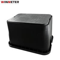Boîtier de protection tout-en-un pour compteur et vanne, boîte de service souterraine pour compteur d'eau