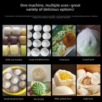 Machine automatique commerciale pour la fabrication de raviolis, baozi, siomai, shaomai, shumai - 500-3000 pièces/h 220V/380V 2.4kW