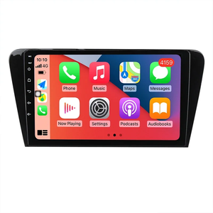 2 Din Araba Radyosu Skoda Octavia 2014-2016 CarPlay <span class=keywords><strong>Android</strong></span> Auto Tam Dokunmatik Multimedya Oynatıcı WIFI GPS Navigasyon BT DSP Geri Görüş Kamerası Desteği - Product Image 1