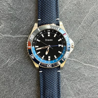 Montre Homme Luxe à Quartz 42MM, Cadran à Aiguilles en Verre, Multifonctionnelle, Chronographe Lumineux, Bracelet en Nylon Classique – Nouveauté 2026, Meilleure Vente