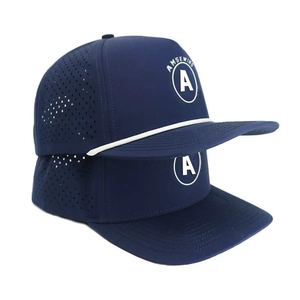Elegante Gorra de Golf de 5 Paneles con Diseño de Espiga Cortada a Láser Personalizada con Impresión de Logotipo para Deportes al Aire Libre Transpirables e Impermeables - Product Image 2