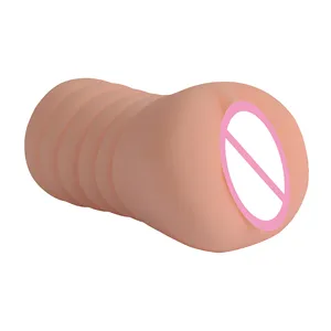 Cheap price pussy pocket realistic anal vagina for boy masturbation anal plug elastic for male sex