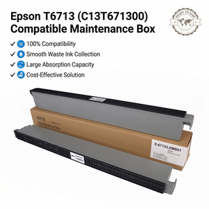 Enlite Kompatibler T671300 Tintenwassertank für Epson WF M20590 C20750 Drucker Abfallsammler mit Neuestem Aktualisiertem Chip - Product Image 1