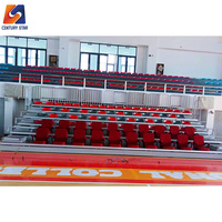 Sièges de tribune, gradins de stade, sièges en matériau HDPE, marque Century Star, certifiés ISO/CE, pour le football et le basketball