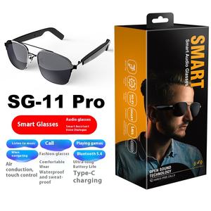 Lunettes intelligentes Bluetooth anti-lumière bleue avec traduction, appels et musique – Lunettes connectées Bluetooth intelligentes - Product Image 4