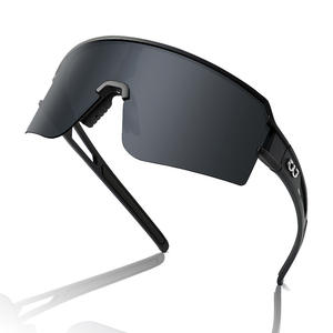 Gafas de Ciclismo con Lentes Esféricas Polarizadas, Montura Completa de PC, Gafas Deportivas para Hombre, Protección UV, Alta Definición - Product Image 1