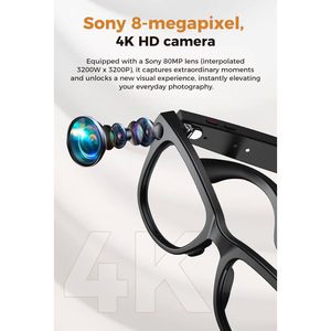แว่นตาอัจฉริยะ AI กล้อง 4K HD พร้อม UV WIFI และฟังก์ชั่นโทรออกด้วยเสียง - Product Image 3
