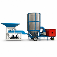 Séchoir à grains haute efficacité, tour de séchage mobile automatique électrique pour riz paddy et maïs, pour l'agriculture