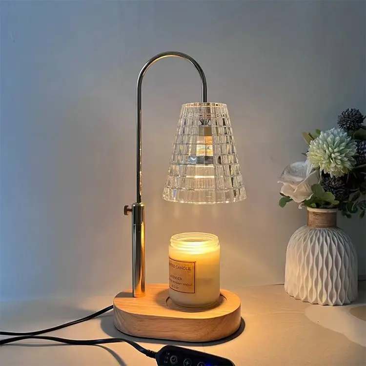 Wholesale Electric Fragrance Candle Warmer Lamp Metal Oil Burner Christmas gift Table Lamp For Home Decor