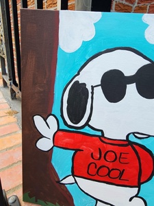 OEM ODM Présentoir en acrylique Snoopy Joe Fan Art Peinture Personnage de <span class=keywords><strong>bande</strong></span> <span class=keywords><strong>dessinée</strong></span> Peanuts - Product Image 4