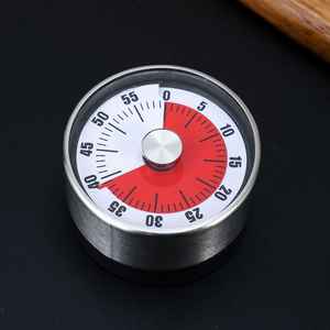 Temporizador Mecánico de Cocina de 60 Minutos, de Acero Inoxidable, Magnético, con Cuenta Regresiva - Product Image 2