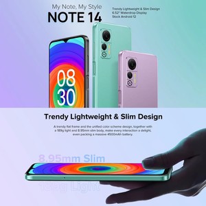 Ulefone Note 14โทรศัพท์มือถือ3GB/16GB 6.52นิ้ว Android 12 4500 <span class=keywords><strong>mAh</strong></span> แบตเตอรี่ MediaTek Helio <span class=keywords><strong>A22</strong></span> 4G dual ซิม OTG สมาร์ทโฟน - Product Image 4