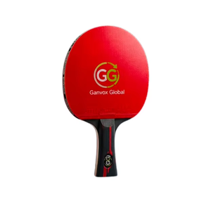 Raquette de tennis de table professionnelle en bois de carbone 7 plis, caoutchouc inversé haute rotation, pour entraînement et matchs - Product Image 1